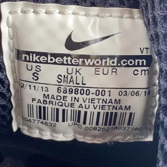 Nike Air Presto 'Genealogy' Black/Gray 689800-001 Size Small Men's Size 9-10 - Picture 12 of 13